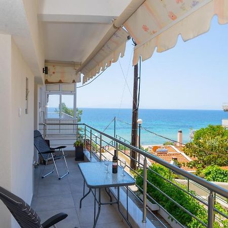 Zoe Seaview Apartment By Rentalspro - Nea Moudania Halkidiki Exteriör bild