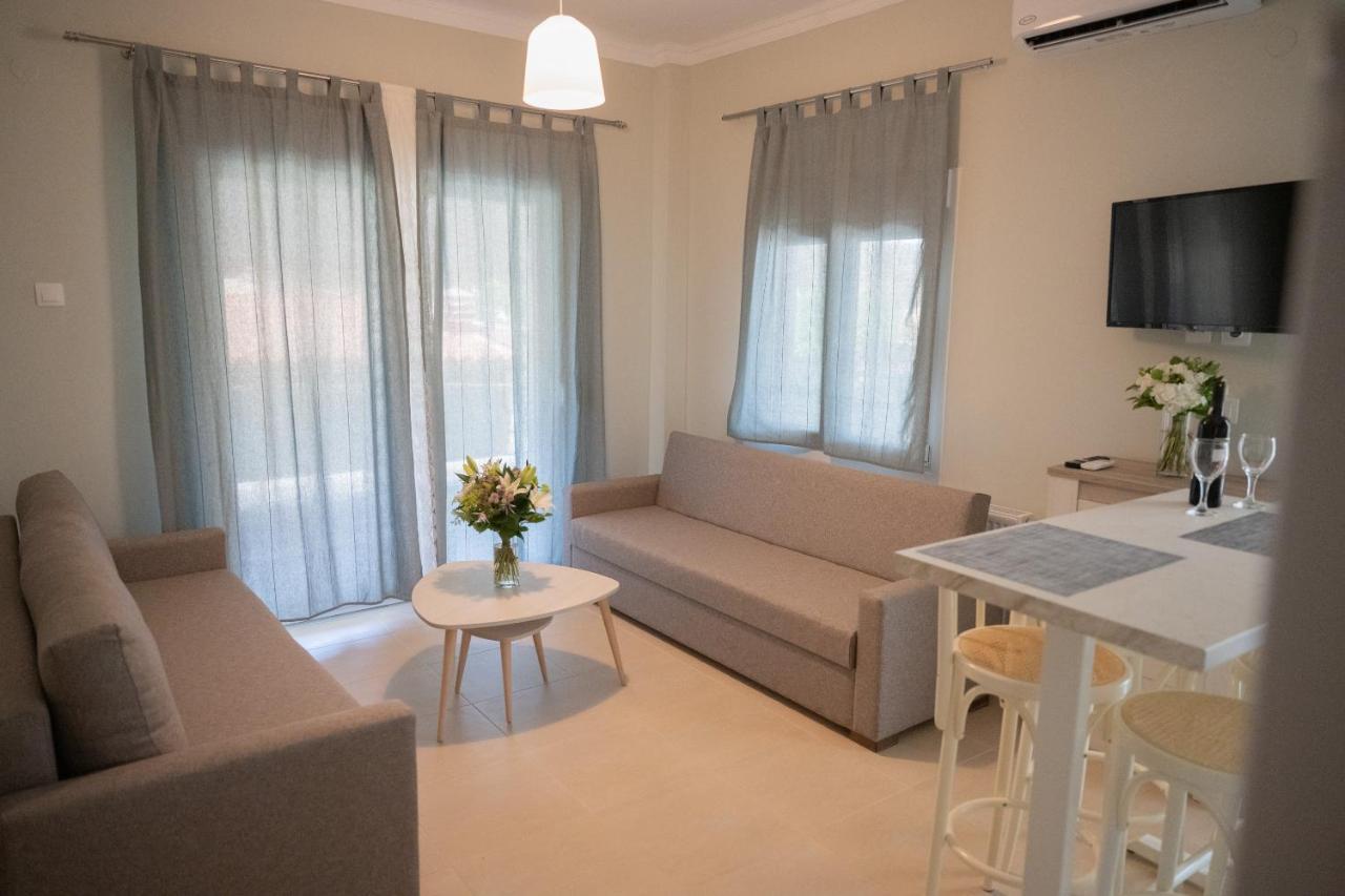 Zoe Seaview Apartment By Rentalspro - Nea Moudania Halkidiki Exteriör bild