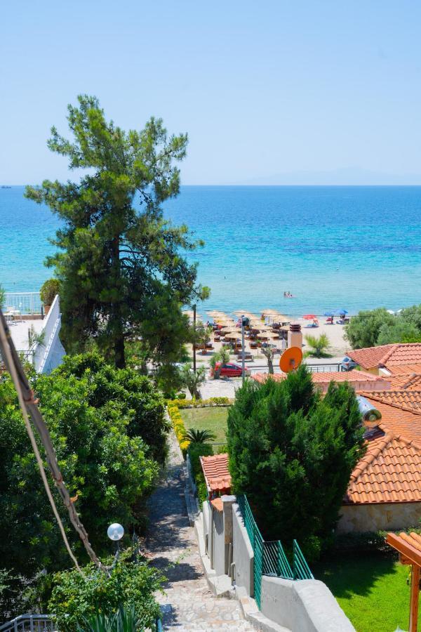 Zoe Seaview Apartment By Rentalspro - Nea Moudania Halkidiki Exteriör bild